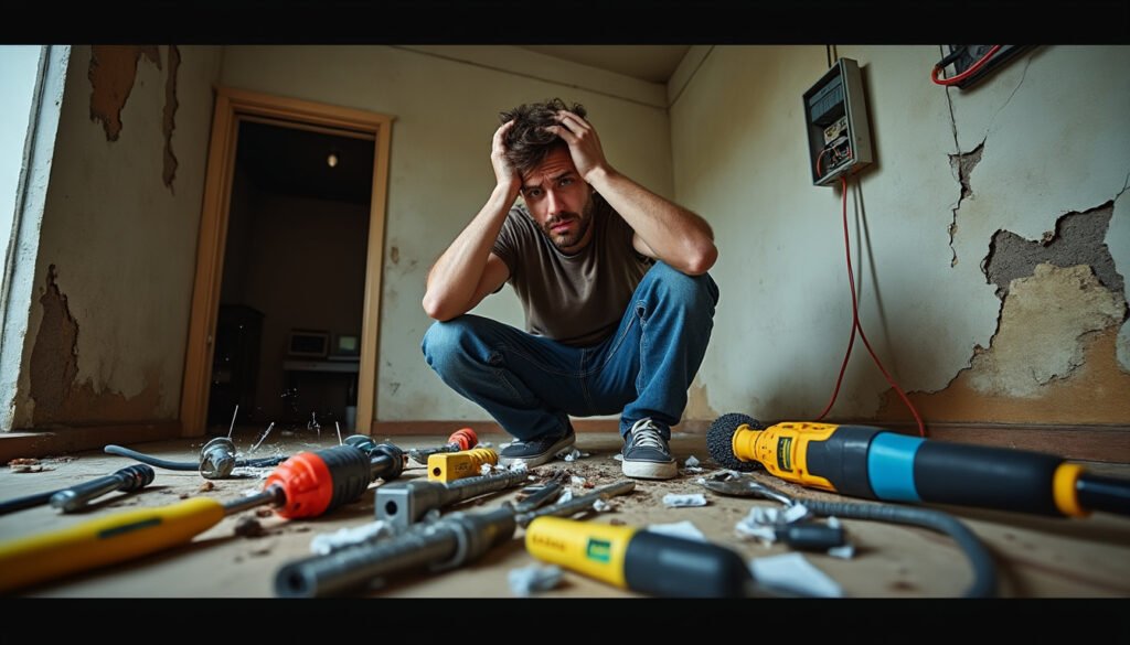 découvrez les 5 signes incontournables indiquant qu'il est temps de laisser tomber vos outils et de faire appel à un professionnel pour éviter les erreurs coûteuses.