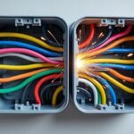 découvrez pourquoi il est essentiel de ne jamais mélanger les circuits lumière et prises dans une même boîte, pour assurer la sécurité électrique et la conformité aux normes.