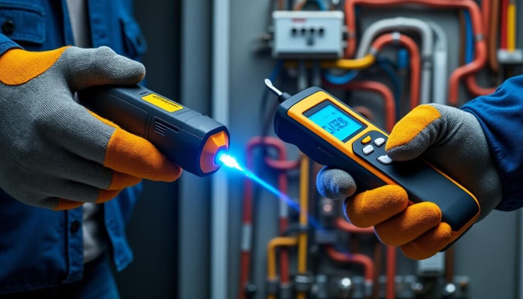 découvrez pourquoi il est préférable d'utiliser un vat (vérificateur d'absence de tension) plutôt qu'un simple tournevis testeur pour garantir votre sécurité lors de travaux électriques.