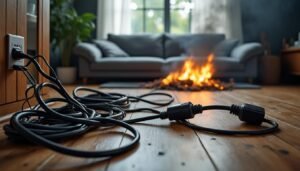 Rallonges en série : pourquoi est-ce la première cause de départ de feu domestique ?
